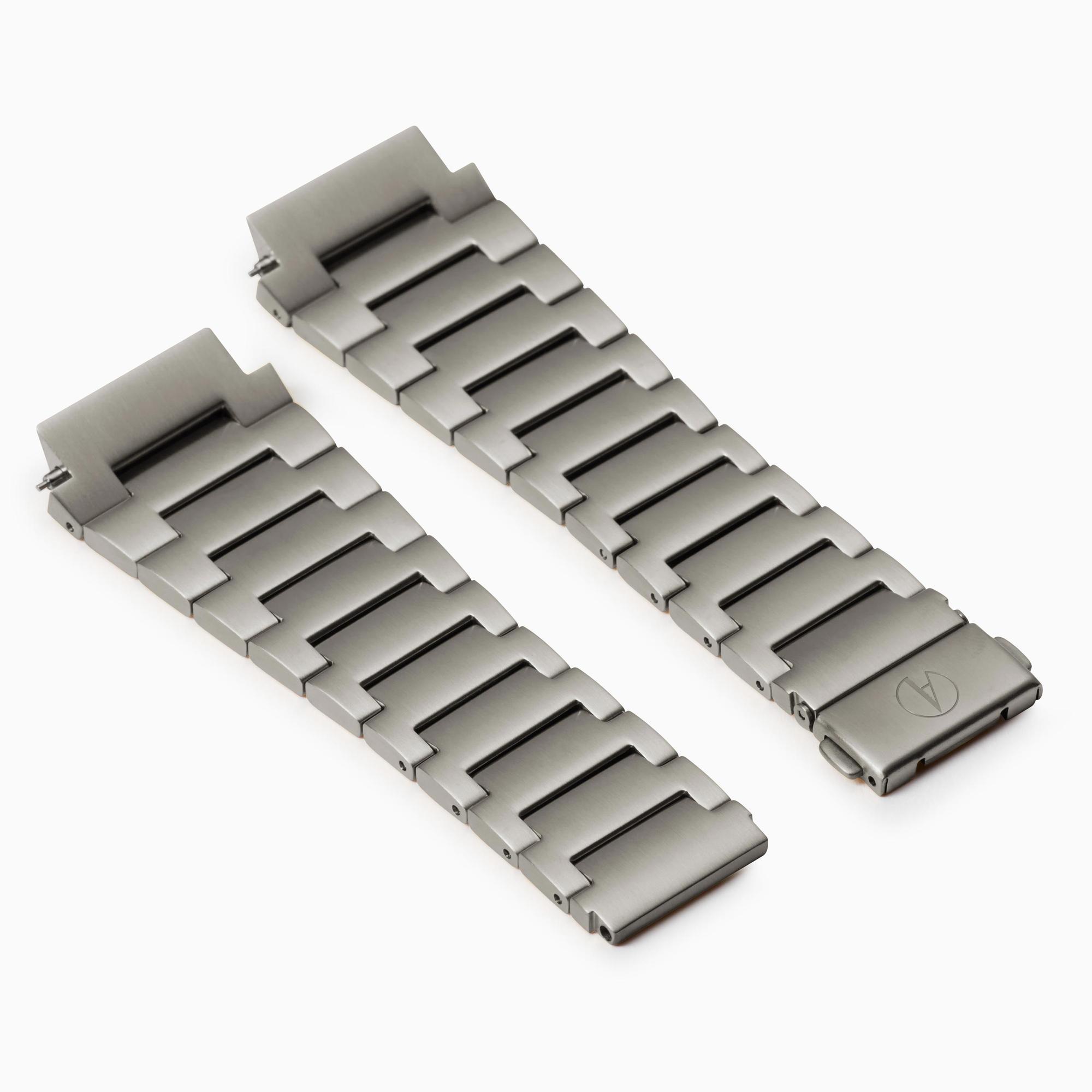 Accurist Origin Men's Gunmetal Stainless Steel 22mm Bracelet